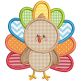 Sweet Thanksgiving Applique Machine Embroidery Designs By JuJu