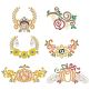 Swirly Autumn Machine Embroidery Designs by JuJu