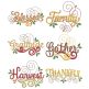 Swirly Blessings Machine Embroidery Designs by JuJu