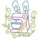 Swirly Kitchen 2 Machine Embroidery Designs by JuJu