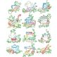 Swirly Kitchen Machine Embroidery Designs By JuJu