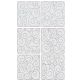 Swirly Quilt Blocks 3 Machine Embroidery Designs by JuJu