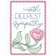 Sympathy Greeting Cards | Machine Embroidery Designs by JuJu