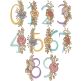 Tabitha Numbers | Machine Embroidery Designs by JuJu