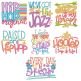 Tap Jazz Word Art 2 Machine Embroidery Designs By JuJu
