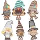 Thanksgiving Gnomes Digital Embroidery Designs by JuJu