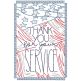 Thank You Greeting Cards 2 | Machine Embroidery Designs by JuJu