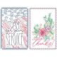 Thank You Greeting Cards 2 | Machine Embroidery Designs by JuJu