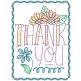                                 Thank You Greeting Cards 1 | Machine Embroidery Designs by JuJu
                            