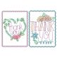                                 Thank You Greeting Cards 1 | Machine Embroidery Designs by JuJu
                            