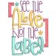 Totally Able Word Art Machine Embroidery Designs by JuJu