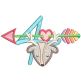 Tribal Baby Numbers Machine Embroidery Designs by JuJu