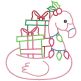 Tropical Christmas Digital Embroidery Designs by JuJu