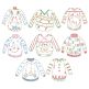 Ugly Christmas Sweaters Vintage Machine Embroidery Designs by JuJu