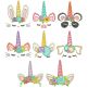 Unicorn Animal Faces Applique Machine Embroidery Designs By JuJu