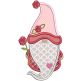 Valentine Gnomes 2 Machine Embroidery Designs by JuJu