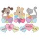 Valentine Love Applique | Machine Embroidery Designs by JuJu