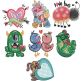 Valentines Sampler Machine Embroidery Designs by JuJu
