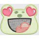 Valentine's Day Peekers Digital Embroidery Designs by JuJu