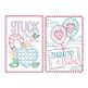                                 Valentines Greeting Cards 6 | Machine Embroidery Designs by JuJu
                            