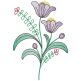 Vintage Botanicals Machine Embroidery Designs by JuJu