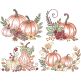 Vintage Sketch Pumpkins | Machine Embroidery Designs by JuJu	