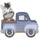 Vintage Trucks Jungle Animals Machine Embroidery Designs by JuJu