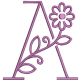 Violetta Monogram | Machine Embroidery Designs by JuJu