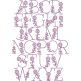 Violetta Monogram | Machine Embroidery Designs by JuJu
