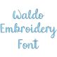 Quarter Inch Font Bundle 19 | Machine Embroidery Designs by JuJu