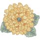 Watercolor Flowers | Machine Embroidery Designs by JuJu