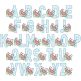 Watermelon Applique Alphabet | Machine Embroidery Designs by JuJu