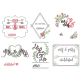 Wedding Templates 2 Machine Embroidery Designs by JuJu
