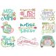 Wedding Word Art Machine Embroidery Designs By JuJu
