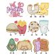 We Go Together Applique Machine Embroidery Designs By JuJu
