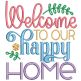 Welcome Signs 1 | Machine Embroidery Designs by JuJu