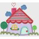 Whimsy Cottages 1 Machine Embroidery Designs by JuJu