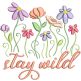 Wildflower Sayings 1 | Machine Embroidery Designs by JuJu