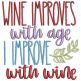 Wine Word Art 3 | Machine Embroidery Designs by JuJu