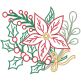 Winter Florals | Machine Embroidery Designs by JuJu