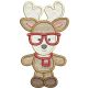 Woodland Hipsters Applique Machine Embroidery Designs By JuJu