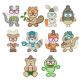 Woodland Hipsters Applique Machine Embroidery Designs By JuJu