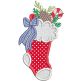 Woodsy Christmas Applique | Machine Embroidery Designs by JuJu