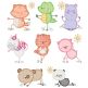 Yoga Animals 1 Machine Embroidery Designs by JuJu