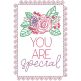 You Are Special Greeting Cards 2 | Machine Embroidery Designs by JuJu