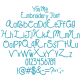 You Me Embroidery Font | Machine Embroidery Designs by JuJu