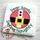 Dear Santa | Machine Embroidery Designs by JuJu