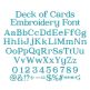 Quarter Inch Font Bundle 14 | Machine Embroidery Designs by JuJu