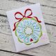Deck the Halls Wreath Embroidery | Machine Embroidery Designs by JuJu