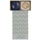 Three Letter Deco Bean Stitch Circular Monogram Machine Embroidery Designs by JuJu